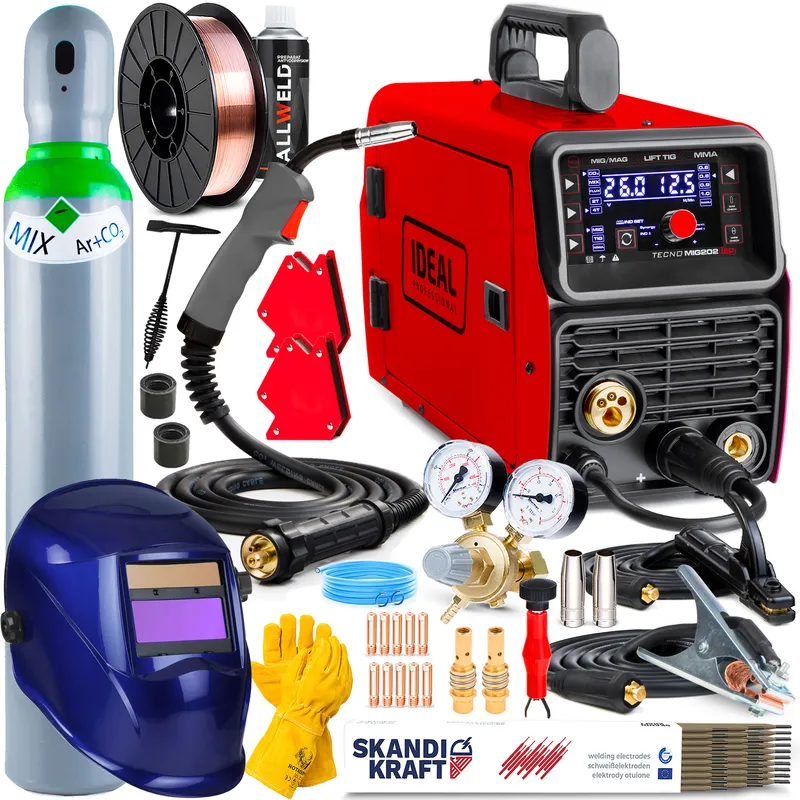 Spawarka Ideal Tecno MIG 202 LED SYNERGIC
