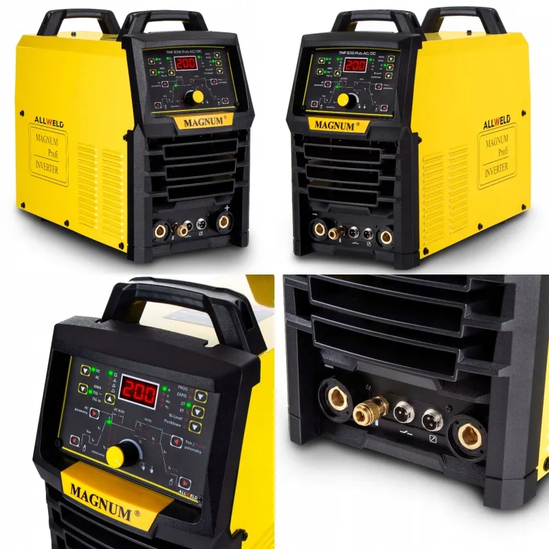 Spawarka Magnum THF 235 AC/DC Puls 200A 230V Zestaw#0