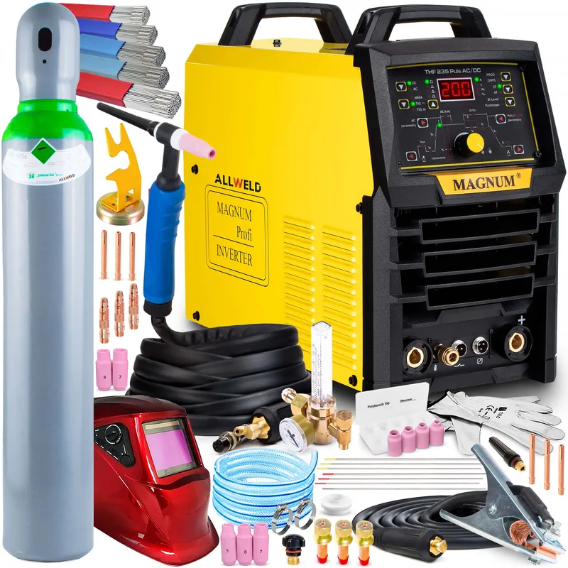 Spawarka Magnum THF 235 AC/DC Puls 200A 230V Zestaw#3