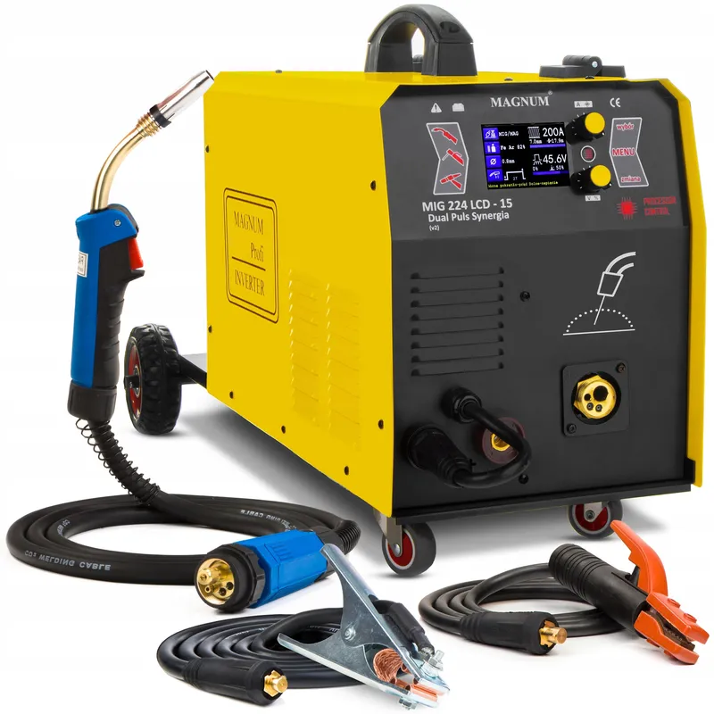 Spawarka Magnum MIG 224/15 LCD Dual Puls V2
