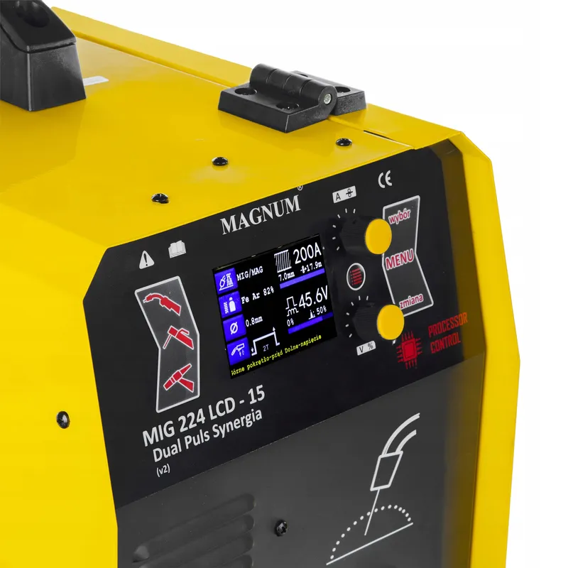 Spawarka Magnum MIG 224/15 LCD Dual Puls V2