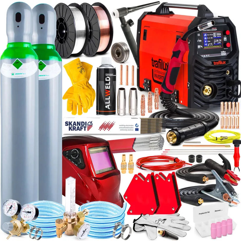 Spawarka Trafilux Trafimig 200 DP Digital LCD Dual Puls