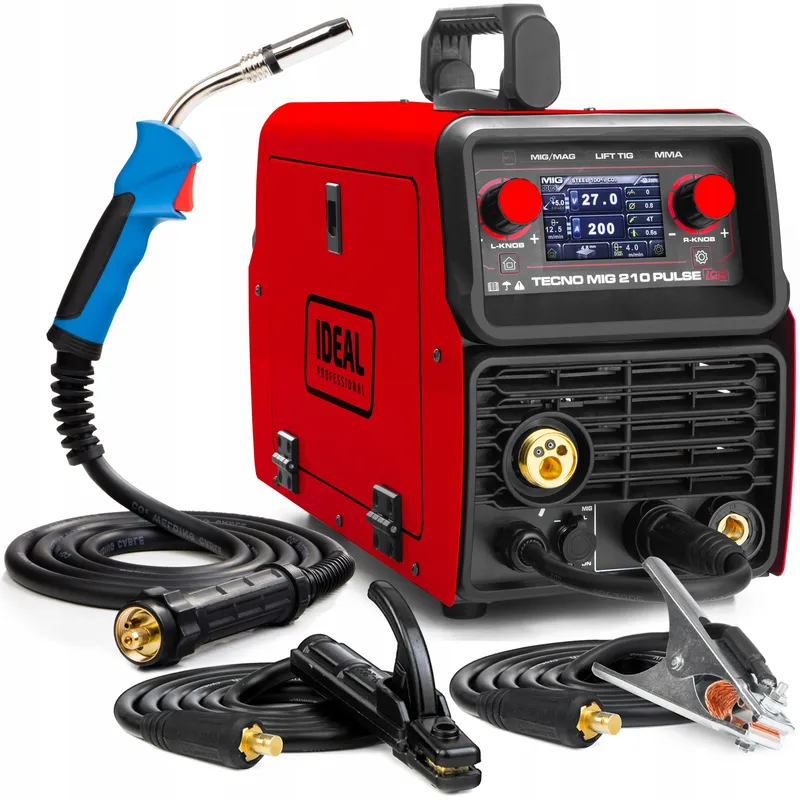 Spawarka Ideal Tecno MIG 210 Pulse LCD Synergic  
