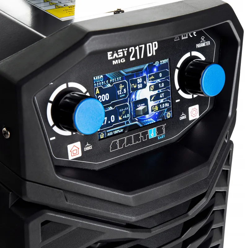 Spawarka Spartus EasyMig 217 LCD Dual Pulse MAPL-15
