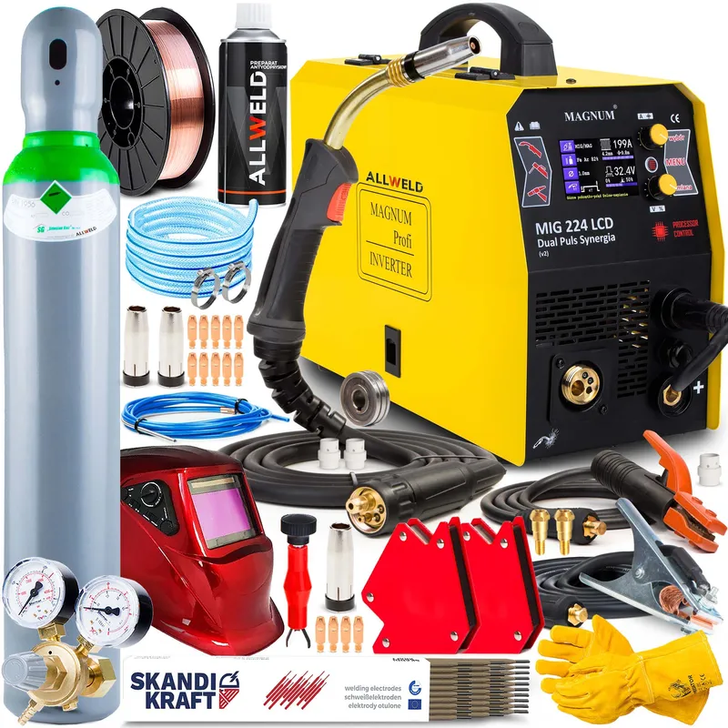 Spawarka Magnum MIG 224 Dual Puls Synergia