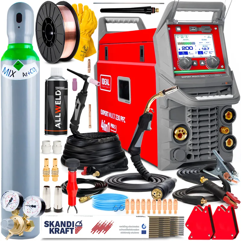 Spawarka Ideal Expert MIG 201 LCD