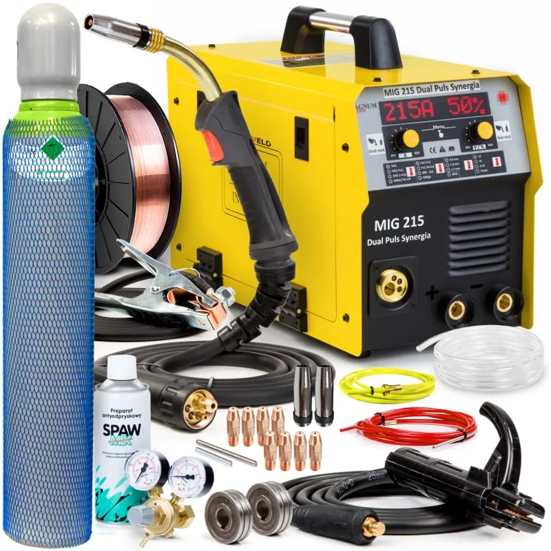 Spawarka Magnum MIG 215 Dual Puls