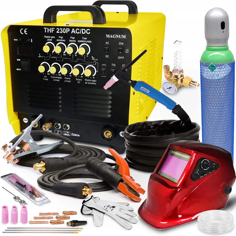 Spawarka Inwertorowa TIG AC DC Magnum THF 230 P