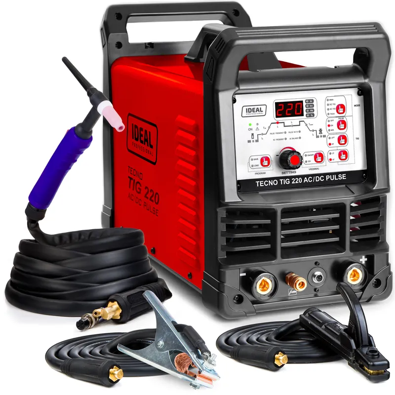 Spawarka TIG Ideal TECNOTIG 220 AC/DC Pulse MPX