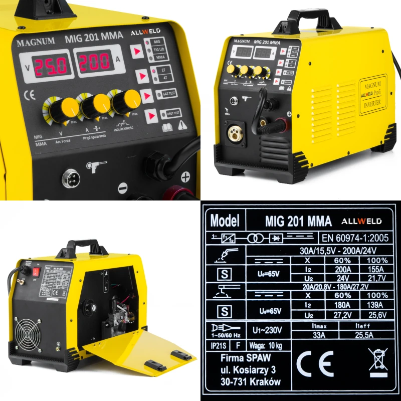 Spawarka Magnum MIG 201 MMA