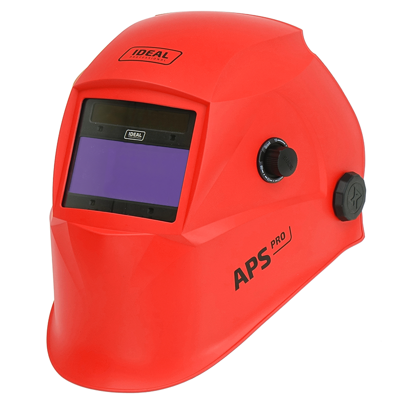 Przyłbica IDEAL APS PRO 616G RED MATT TRUECOLOUR