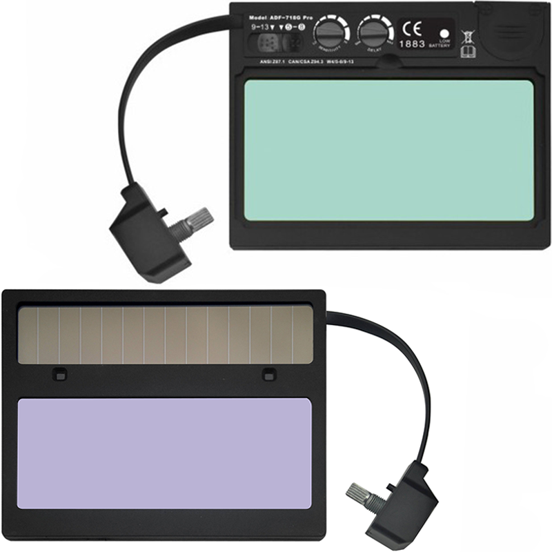 Przyłbica Ideal APS PRO 718G BLUE MATT TRUECOLOR Filtry