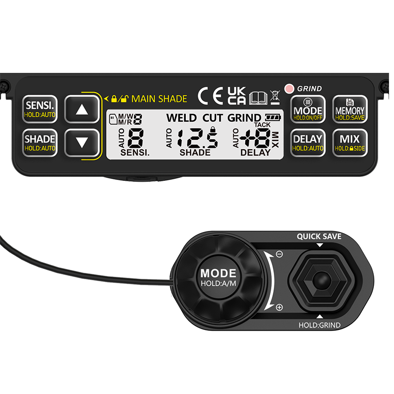 Przyłbica IDEAL APS EXPERT D31 PANORAMIC GREY MATT Panel