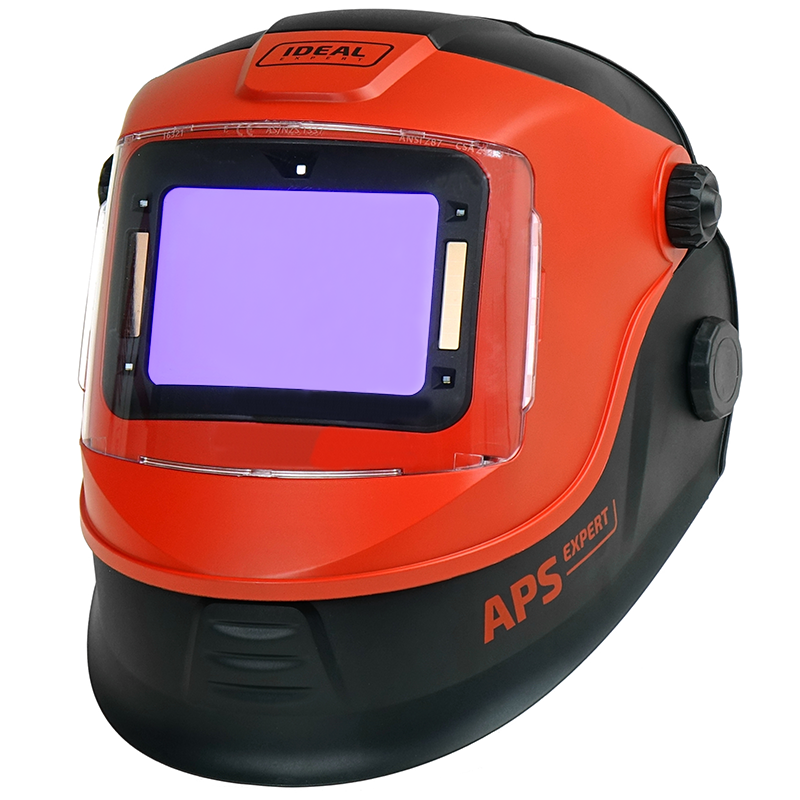 Przyłbica IDEAL APS EXPERT P31 F1 BLACK+RED Główne