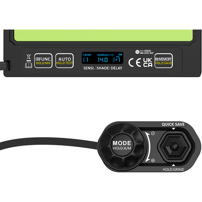 Przyłbica IDEAL APS PRO X99CD BLUE MATT Panel