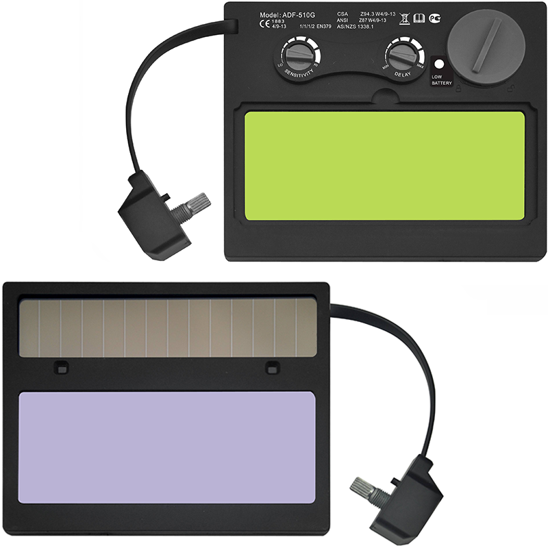 Przyłbica IDEAL APS PRO 510G BLUE MATT Filtry