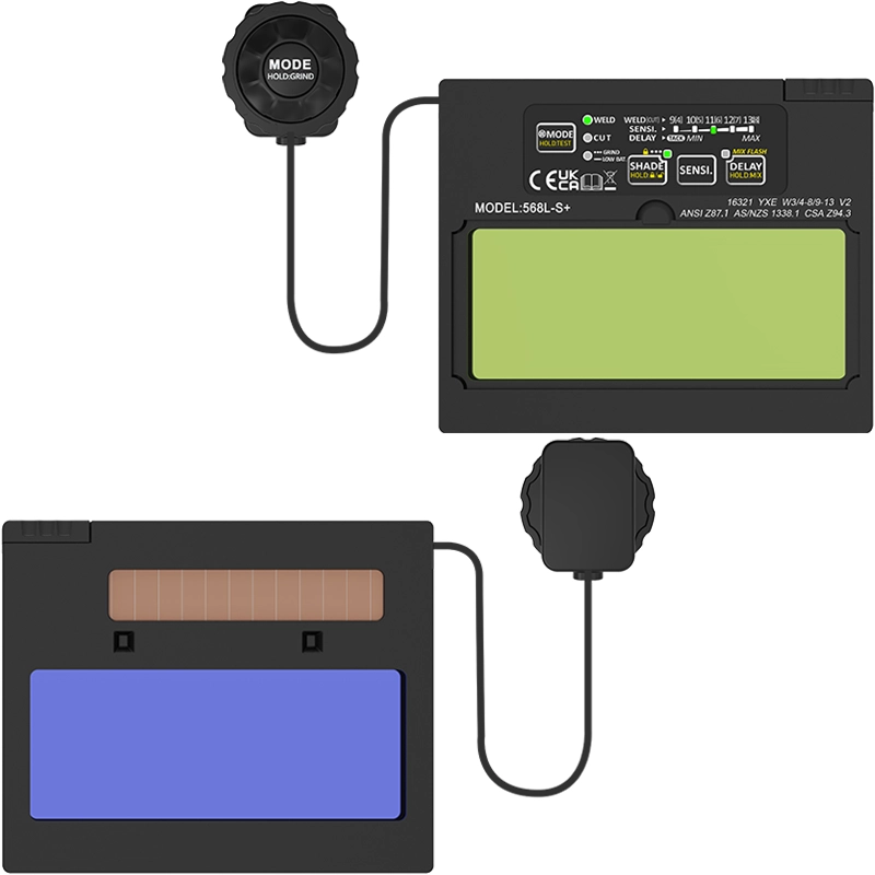 Przyłbica IDEAL APS PRO 568L BLACK Filtry