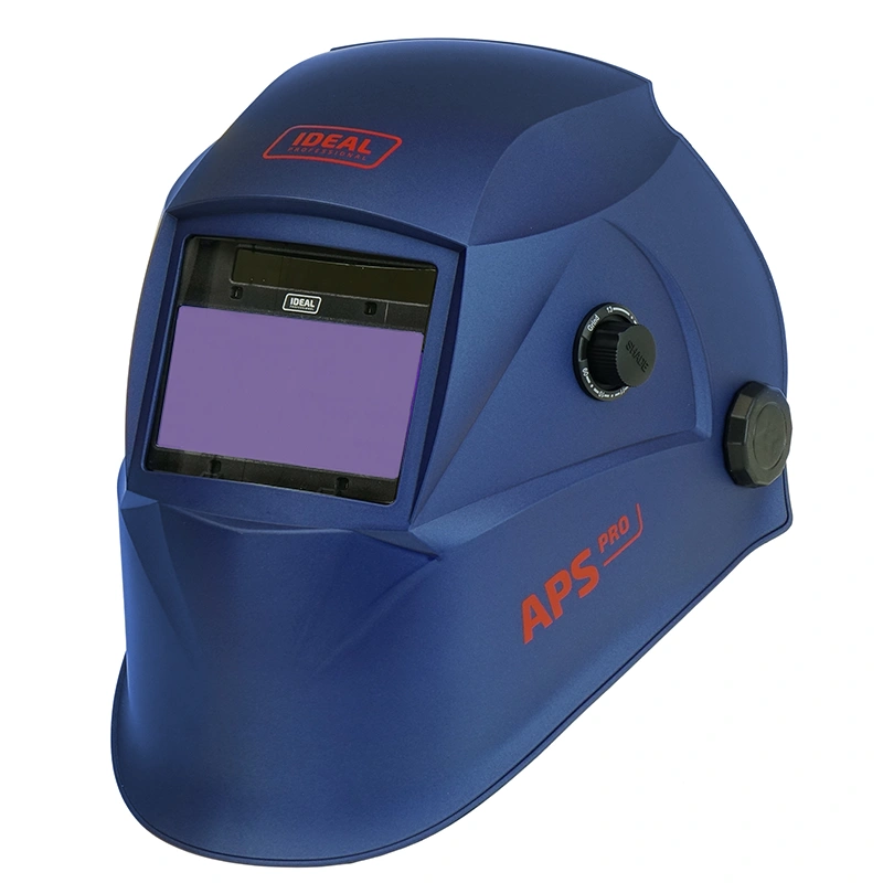 Przyłbica Ideal APS PRO 718G BLUE MATT TRUECOLOR