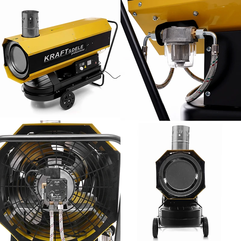 NAGRZEWNICA OLEJOWA + TERMOSTAT KRAFT&DELE 65 KW KD11717