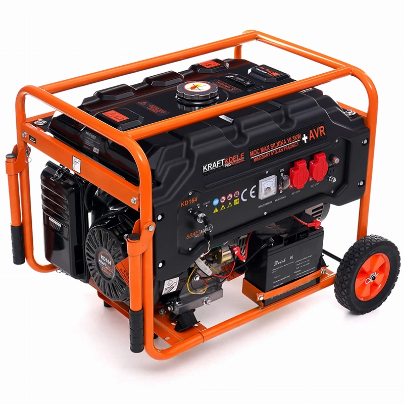 AGREGAT PRĄDOTWÓRCZY JEDNOFAZOWY KRAFT&DELE 5500W 12 / 230V KD164