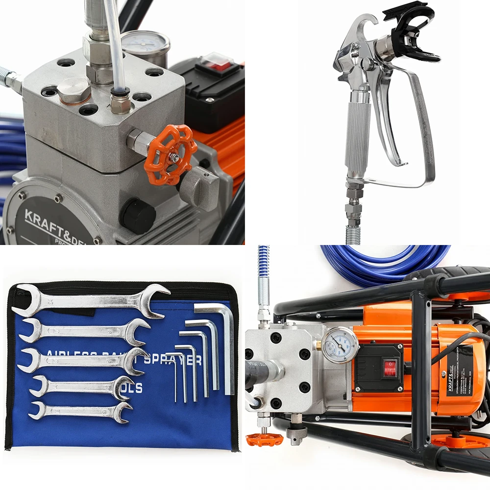 AGREGAT MALARSKI HYDRODYNAMICZNY KRAFT&DELE 1500W KD1745