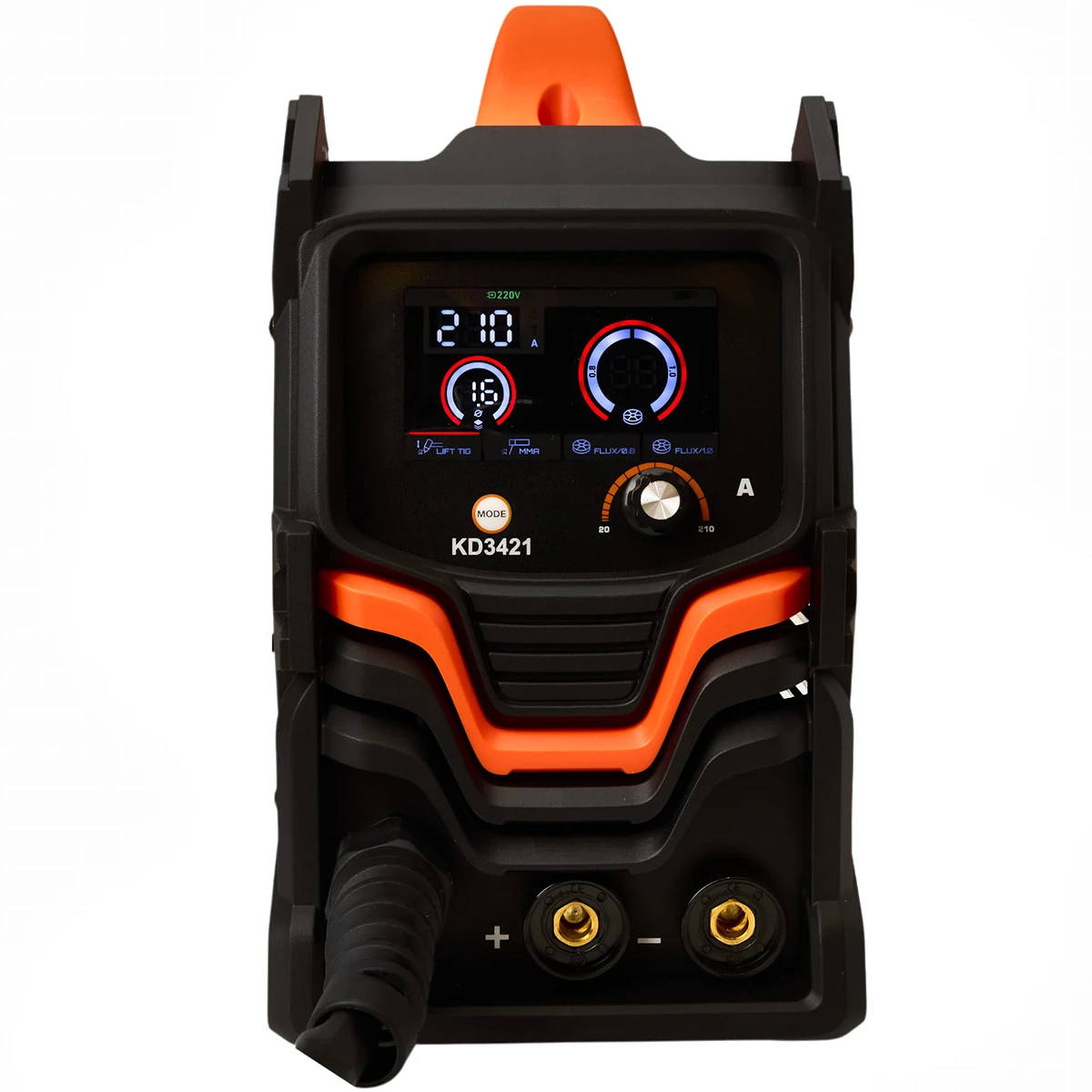 SPAWARKA INWERTOROWA KRAFT&DELE KD3421 230V 220A MIG / FLUX / TIG LIFT / MMA
