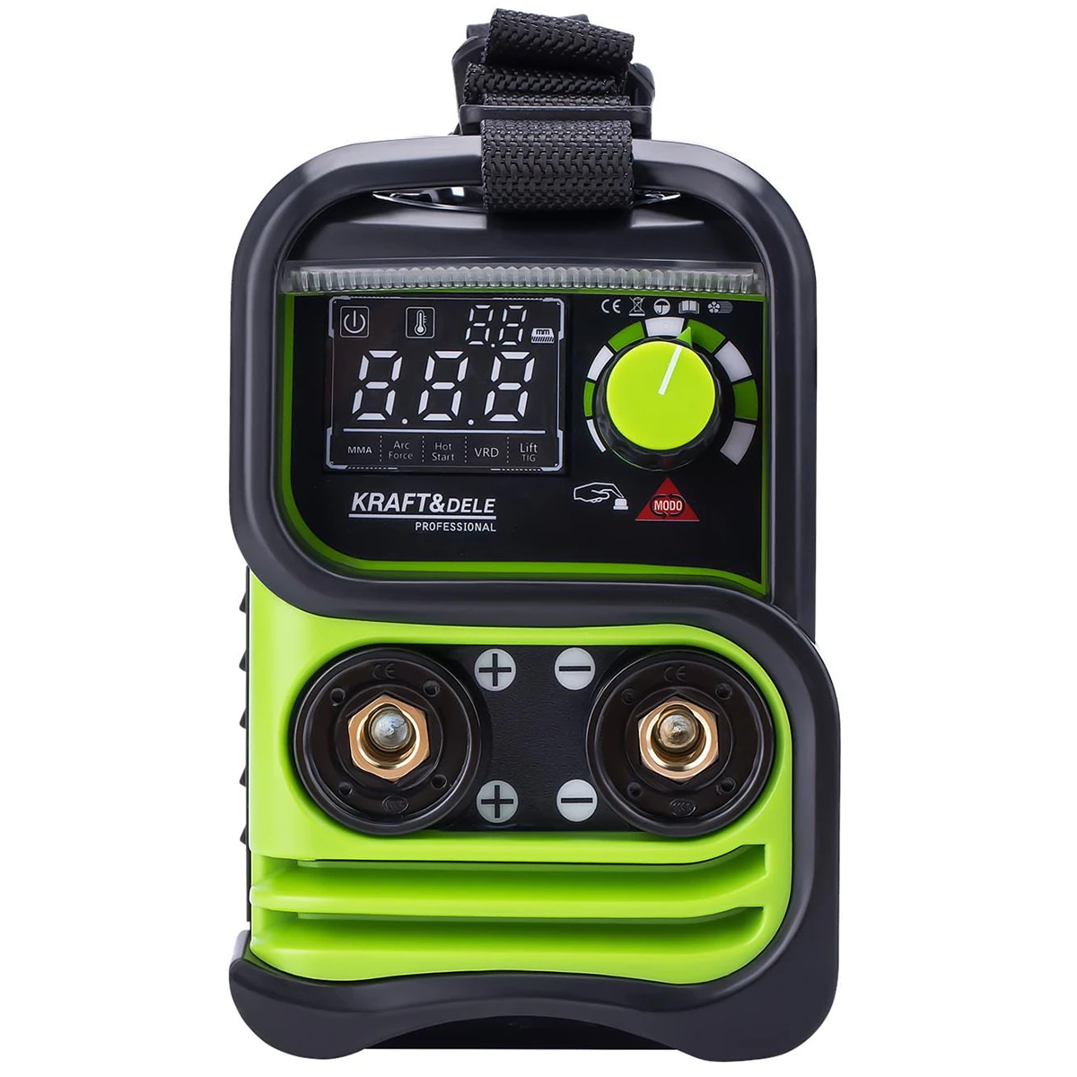 SPAWARKA INWERTOROWA KRAFT&DELE KD1783 230V 330A MMA / TIG LIFT VRD