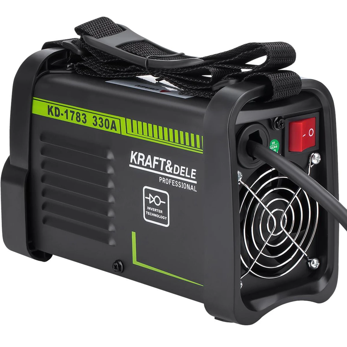 SPAWARKA INWERTOROWA KRAFT&DELE KD1783 230V 330A MMA / TIG LIFT VRD