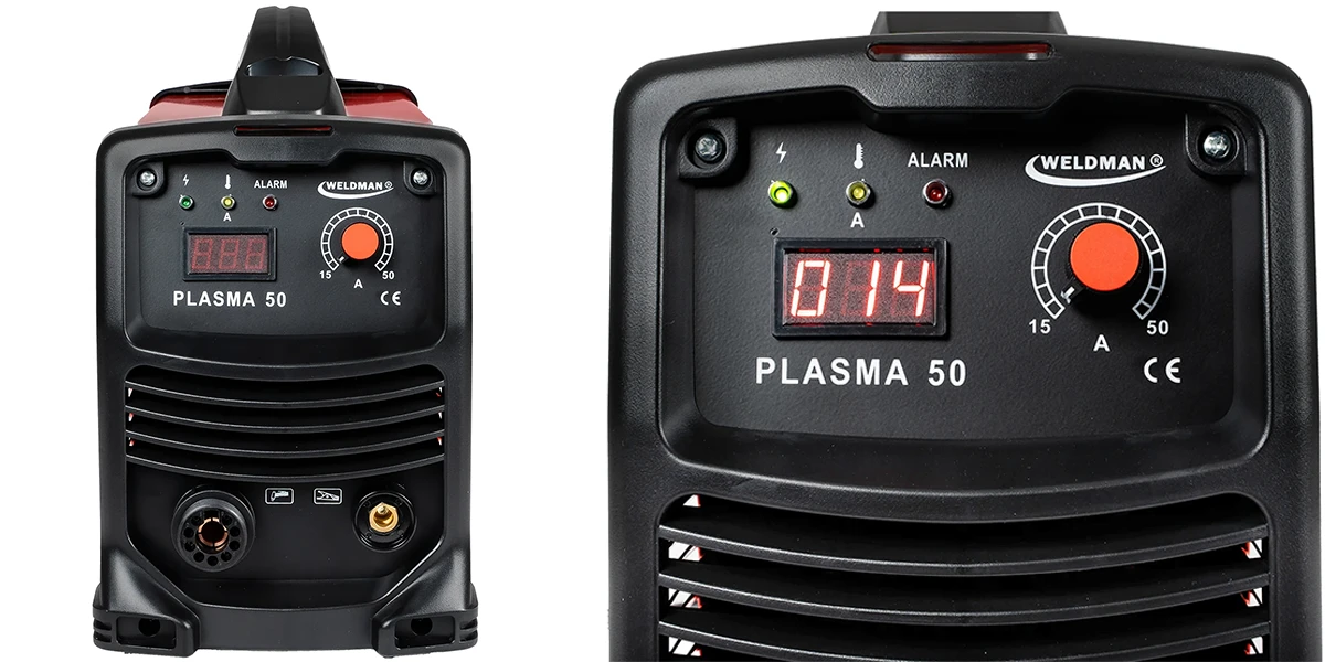 Przecinarka plazmowa Weldman PLASMA 50 - Kolaż 2 Zdjęć