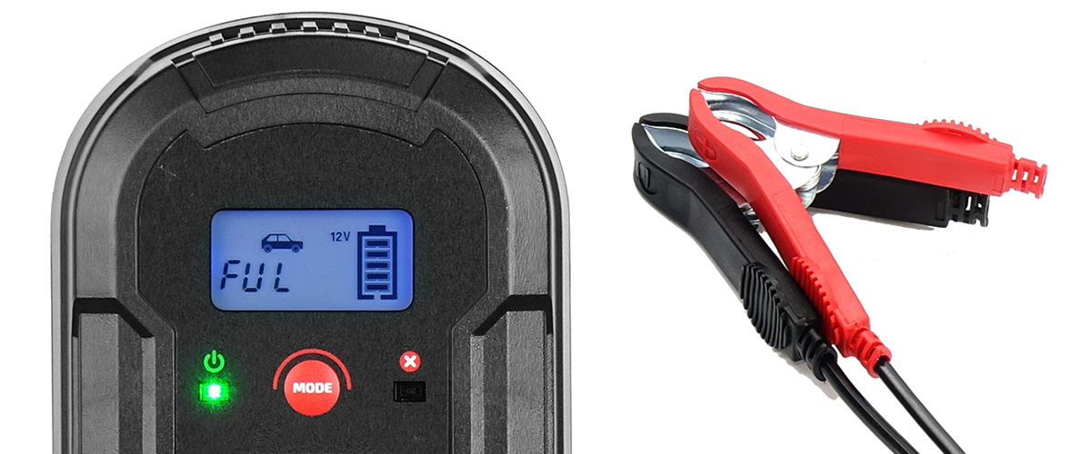 Prostownik do ładowania akumulatorów Ideal SMART CHARGER 15 LCD - Kolaż Zdjęć