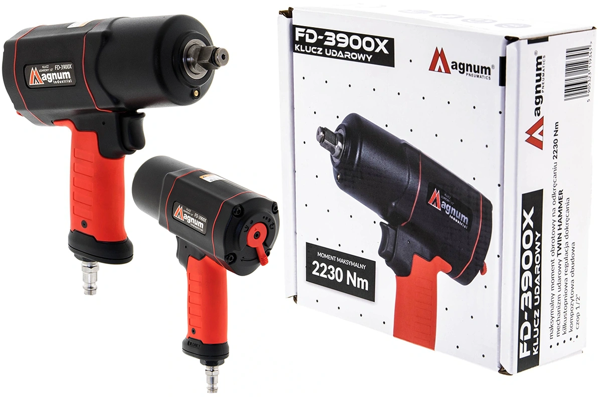 Klucz pneumatyczny udarowy Magnum FD-3900X - Z Pudełkiem