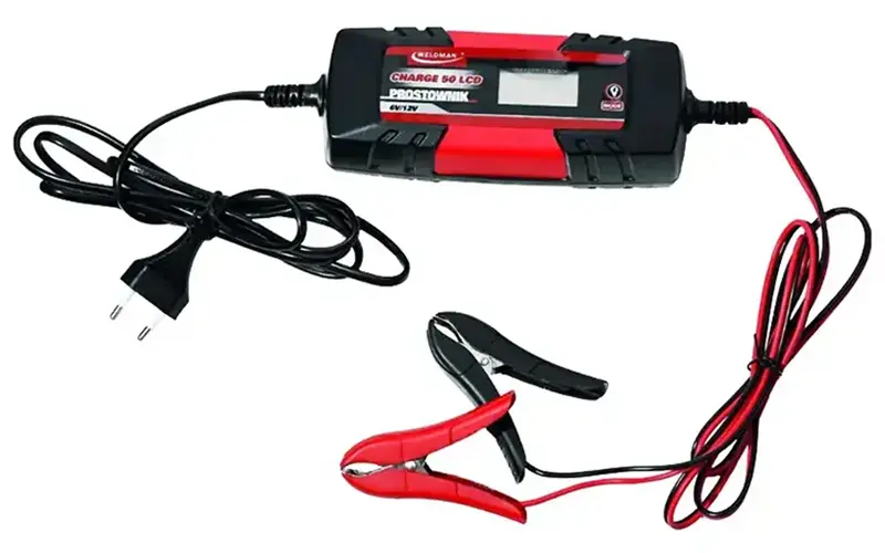 Prostownik Mikroprocesorowy Weldman CHARGE 50 LCD