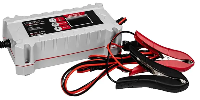 Prostownik Mikroprocesorowy Weldman CHARGE 80 LCD