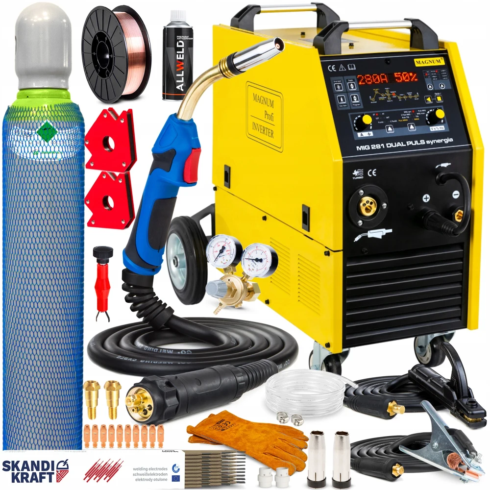 Spawarka Magnum MIG 281 Dual Puls Synergia