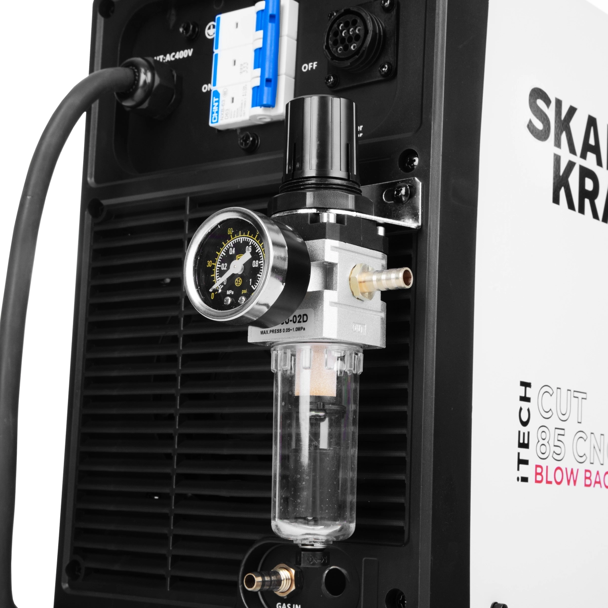 Opcje wyświetlacza MIG 220