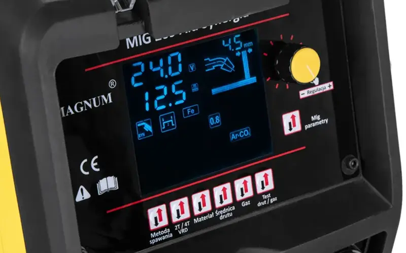Spawarka Inwertorowa Magnum MIG 209 Alu Synergia TIG Lift Zestaw#2