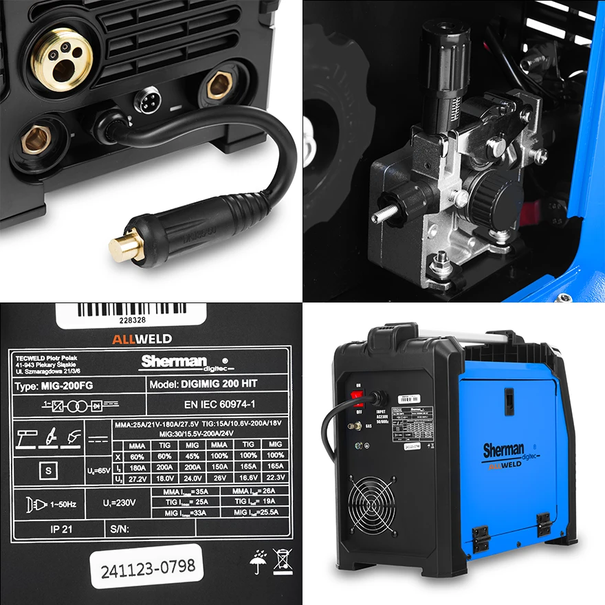 Spawarka Migomat Sherman DIGIMIG 200 HIT Synergia