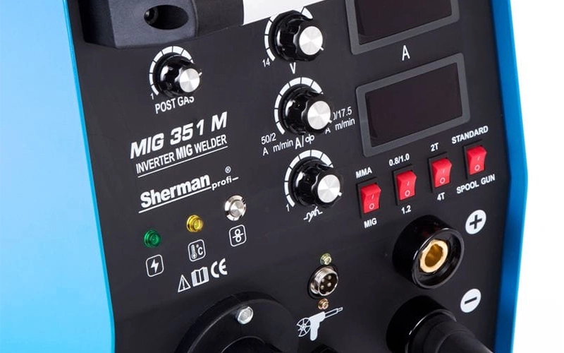 Spawarka Migomat Sherman MIG 351 M 4R Lutospawanie Zestaw#3
