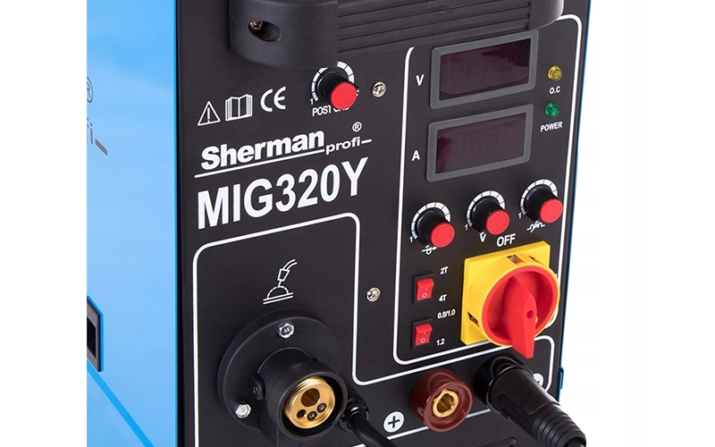 Spawarka Migomat Sherman MIG MAG 320 Y 4 Rolki Lutospawanie Zestaw#2