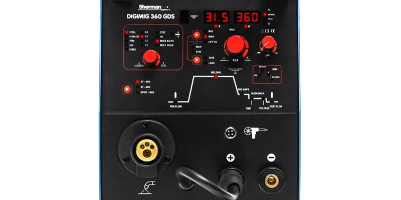 Spawarka Migomat Sherman DIGIMIG 360 GDS Zestaw#2AK