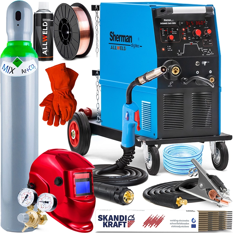 Spawarka Migomat Sherman DIGIMIG 360 GDS Zestaw#2AK