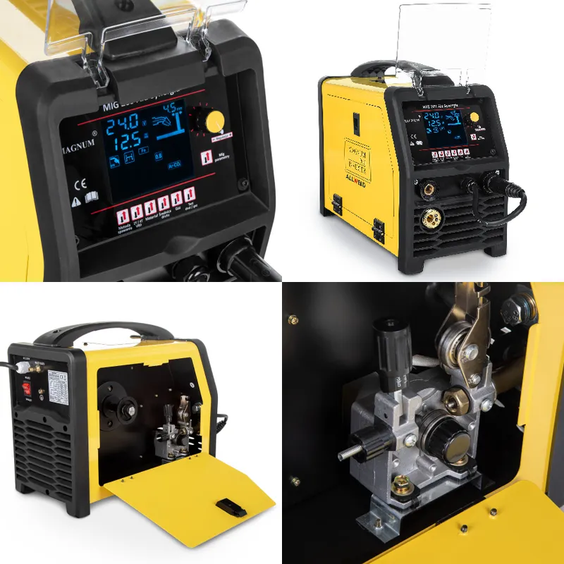Spawarka Migomat Magnum MIG 209 Alu Synergia TIG Lift Zestaw#2AK