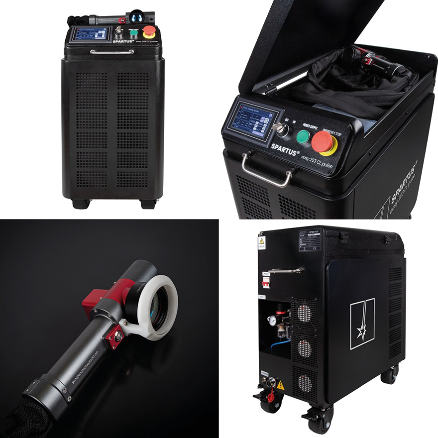 Pulsacyjna Oczyszczarka Laserowa Spartus Easy 203CL Pulse