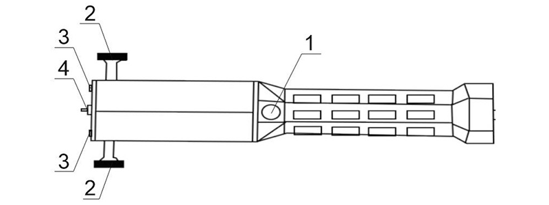 Ręczny podgrzewacz indukcyjny Sherman HFH-1 - Opis