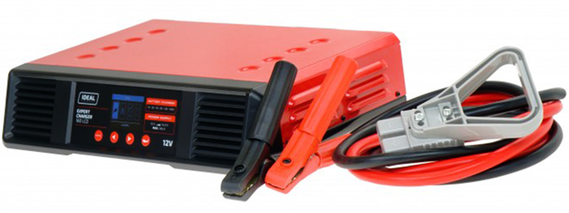 Prostownik do ładowania akumulatorów IDEAL Expert Charger 160 LCD 12V - Główne Zdjęcie