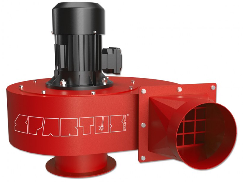 Wentylator Wyciągowy SPARTUS T075 400V - Główne Zdjęcie