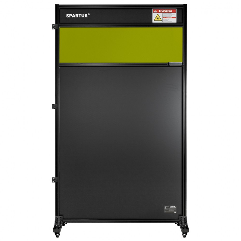 Drzwi Kurtyna Do Zabudowy Stanowisk Laserowych SPARTUS PROTECT 1100 x 2000 - Główne Zjęcie