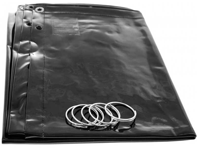 Zasłona Spawalnicza Lamelowa SP-C66PF-GY Magnum 180 x 180 cm Szara - Główne Zdjęcie