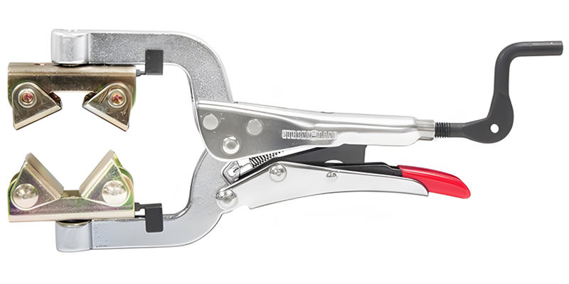 Ścisk Spawalniczy Klamrowy Do Rur STRONG HAND 280 x 89 x 38 - 64 mm M10 - Główne Zdjęcie