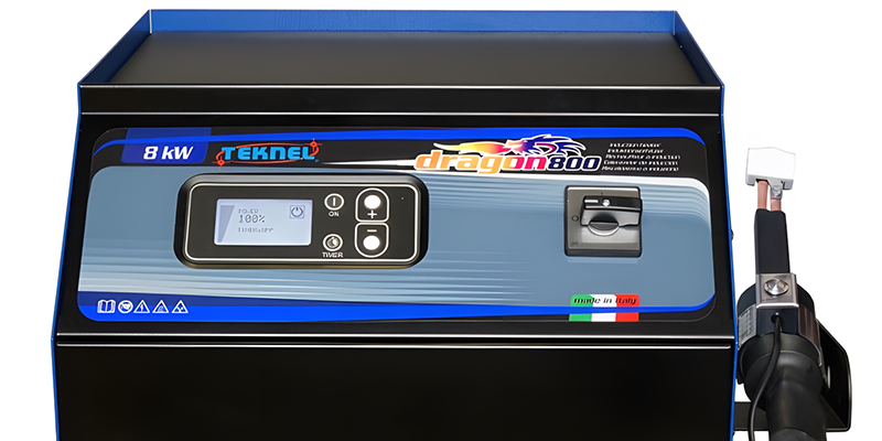 Podgrzewacz Indukcyjny Teknel DRAGON 800 Inductor 10 400V 10kW - Panel